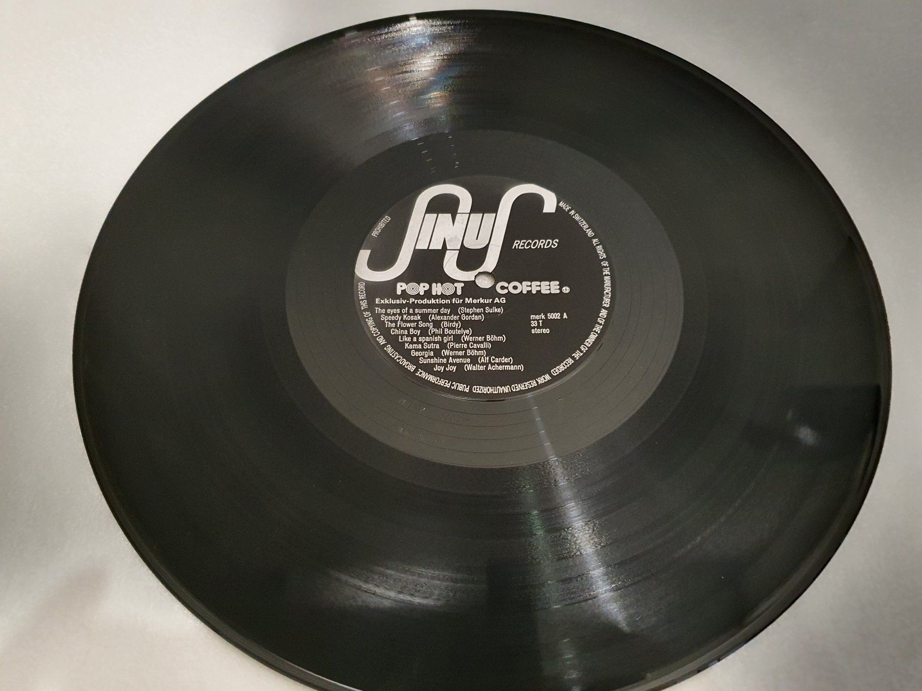 Dischi in vinile: Pop Hot Coffee – Usato da Uster venduto da Vinyl-Leidenschaft 2