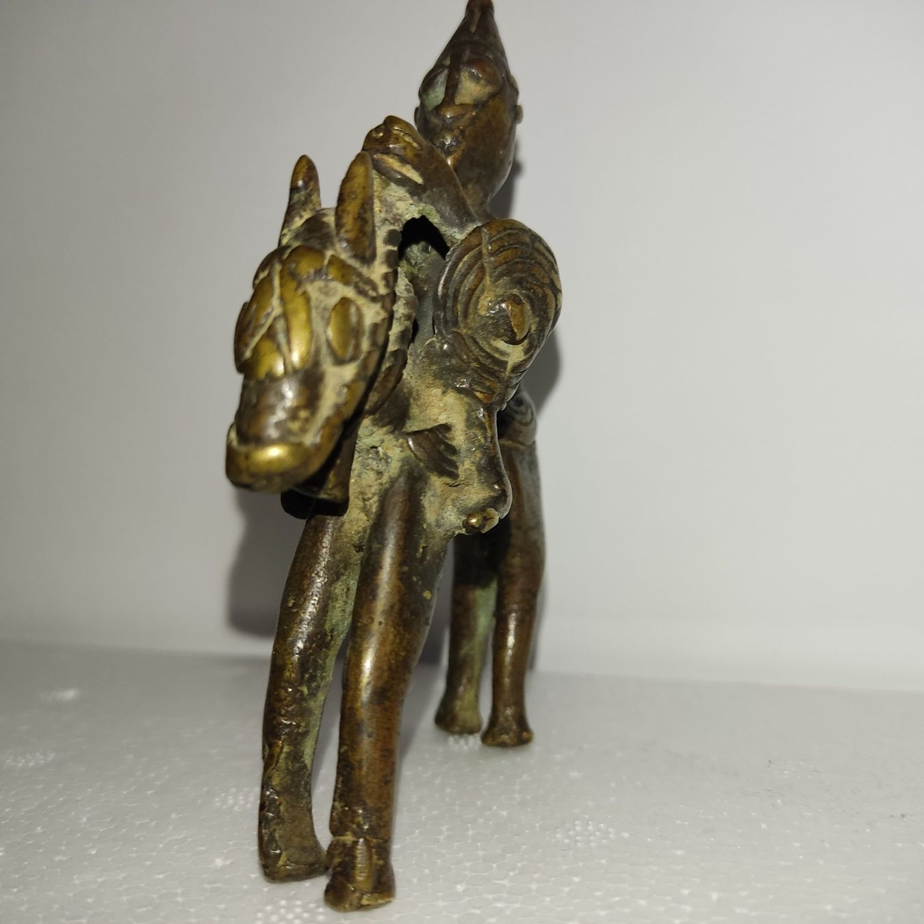 Statuette: Dogon Reiter Figur, 10 cm Hoch – Usato da Rieden SG venduto da res1291 1