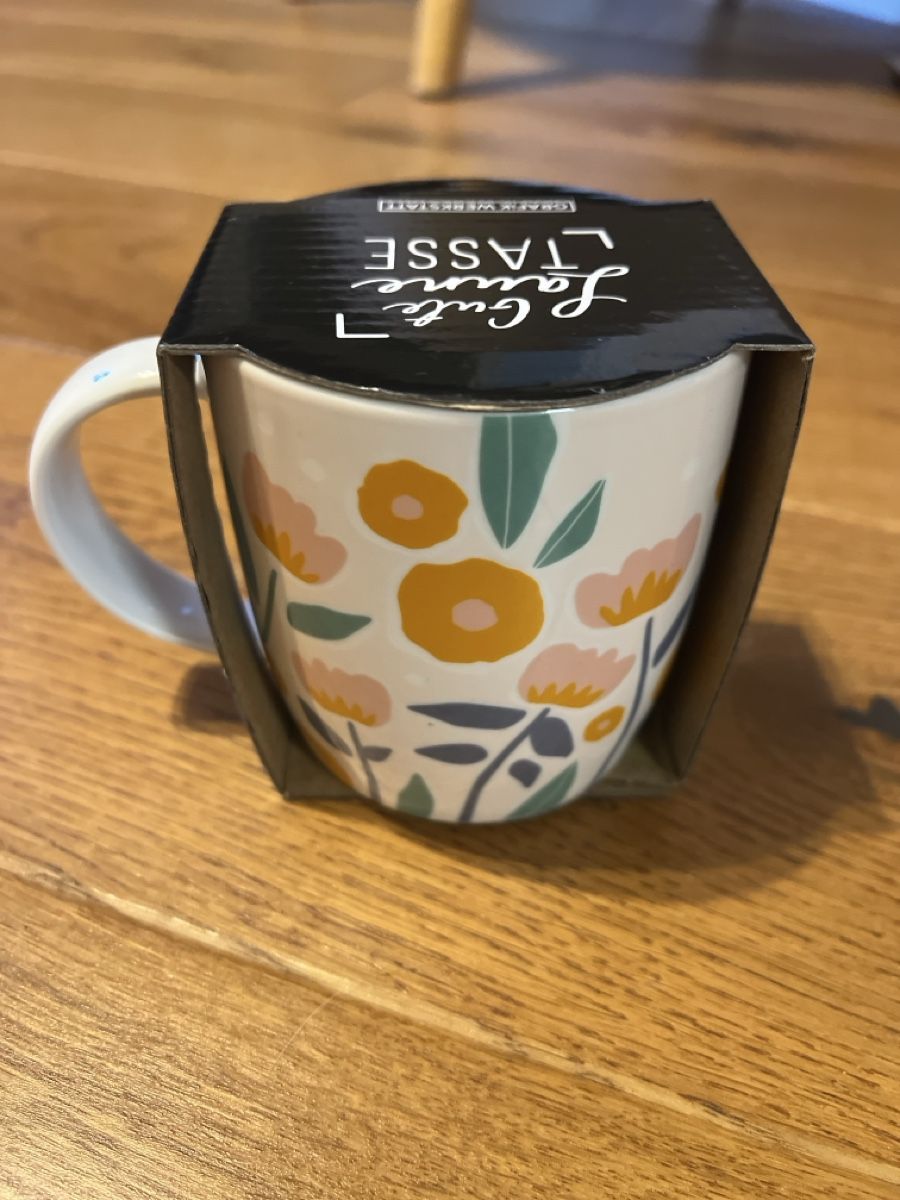 Tasses: Tasse mit Spruch "Du bist einfach wunderbar" neu – Neuf avec emballage d'origine à Effretikon par Cutre 1