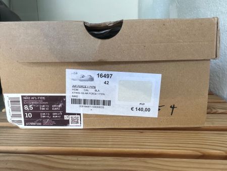 Nike Air Force 1 Type N. 354 Pointure 42 - Comme Neuves!