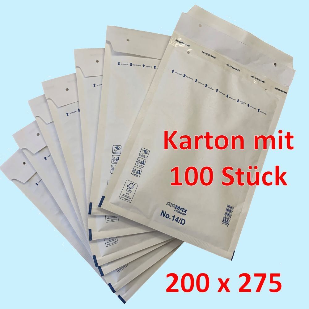 Buste & buste per spedizione: Luftpolstertaschen No. 14/D, 100 Stück – Nuovo e nell'imballaggio originale da Giubiasco venduto da softmail