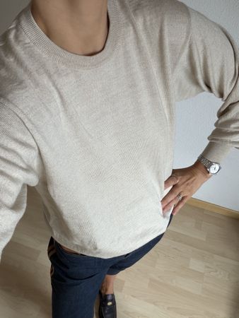 Pulli aus Wolle / Seide in S / M