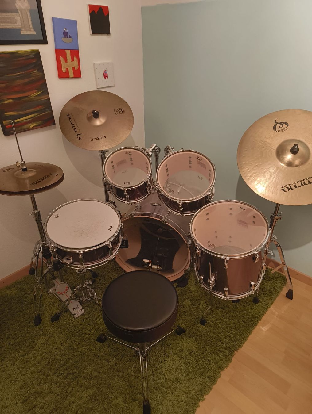 Strumenti musicali: Pearl das Schlagzeug – Usato da Rorschach venduto da coFreund 2