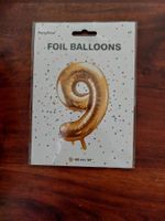 Folienballon Zahl 9