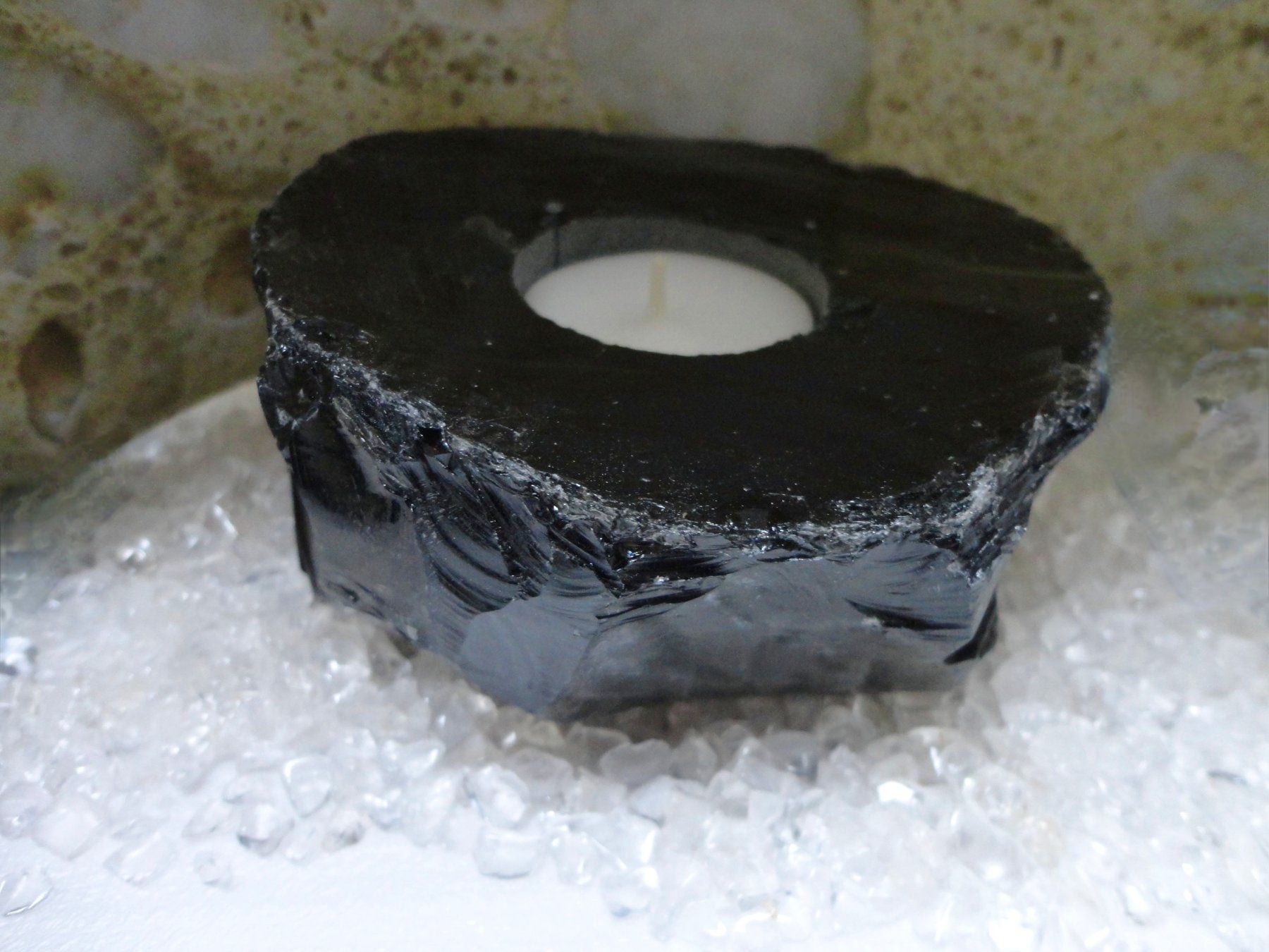 Edelsteine: Windlicht Obsidian – Neu (gemäss Beschreibung) aus Biberist von tl-schmuck 4
