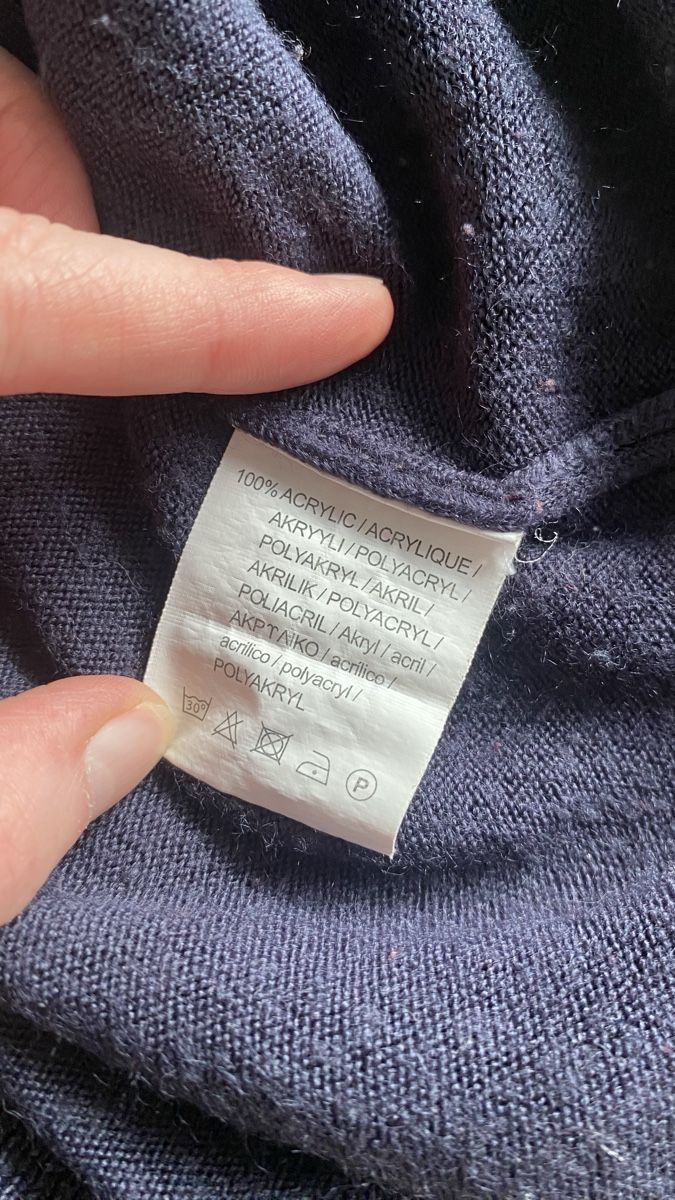 Pulls & Sweat-shirts: Rollkragenpullover Cashmere-Feeling dunkelblau Grösse M – D'occasion à Hochwald par _biene_ 4
