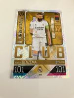 Topps Match Attax 2022-23 Benzema 101 Club Unbeatable