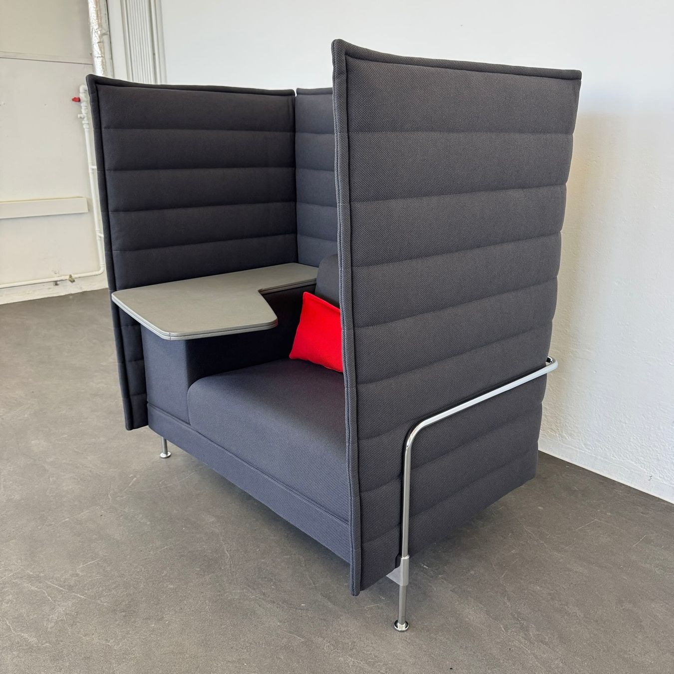 Vitra Scrivanie: Vitra Alcove Work anthrazit Arbeitsfläche rechts – Usato da Schönenwerd venduto da mcofficeshop 8