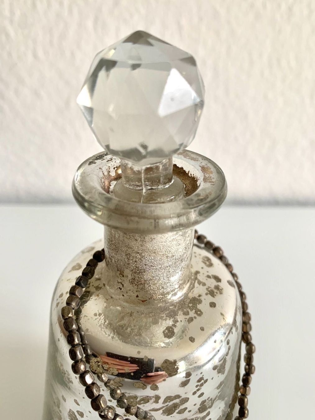 Flacons: Shabby Chic Glasfläschchen mit Zapfen – Gebraucht aus Bern von Fraeuleinhonig 2