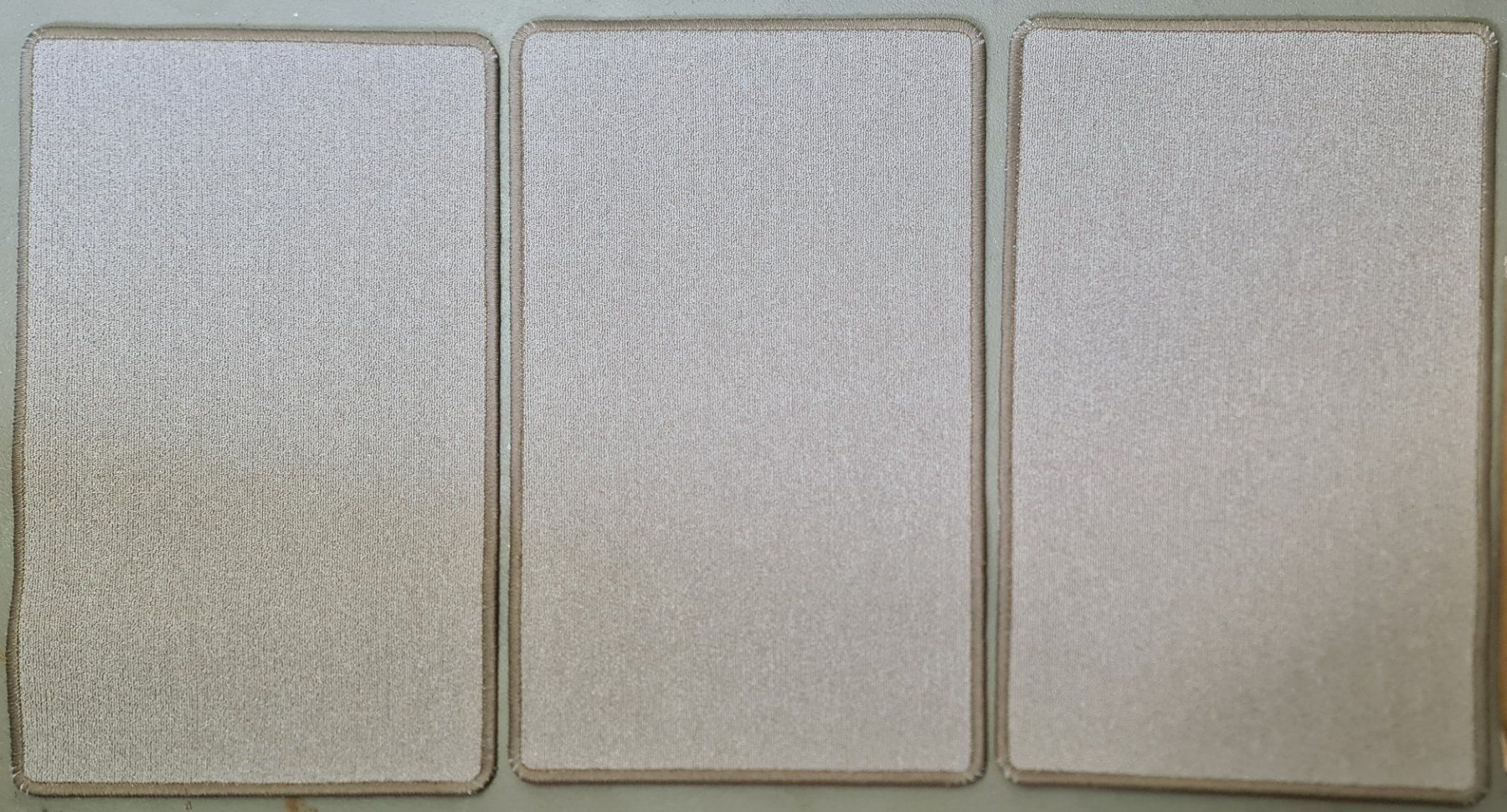 Tappeti: 3 Stk. Türvorlege Fussmatte Eingangsteppich 80x50cm – Nuovo e nell'imballaggio originale da Uerkheim venduto da Kaufoption
