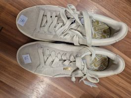 Puma Wildleder Sneaker, beige, Grösse 36 - K3