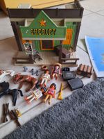 Playmobil Sheriff Station 7378 Western Set gebraucht