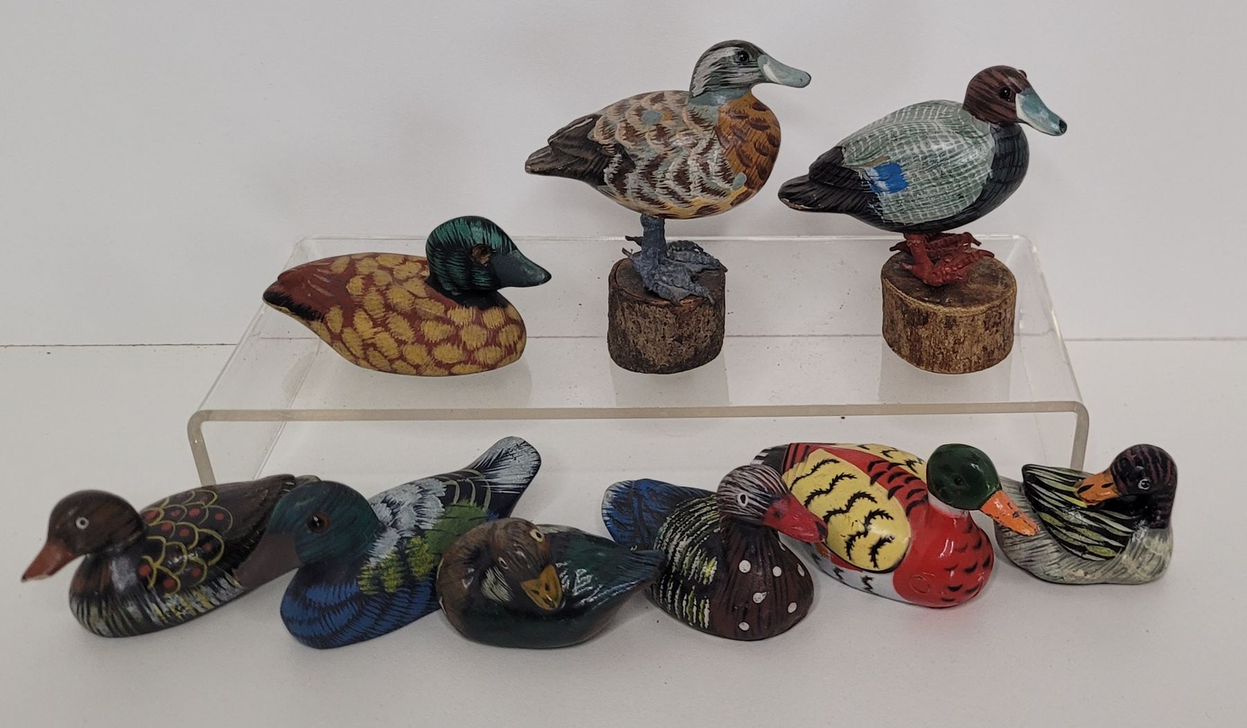 Figuren: Figurines de canards x 9 – Gebraucht aus Rocourt von PapyCH