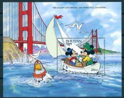 BHUTAN, BLOCK, MICKEY IN SAN FRANCISCO