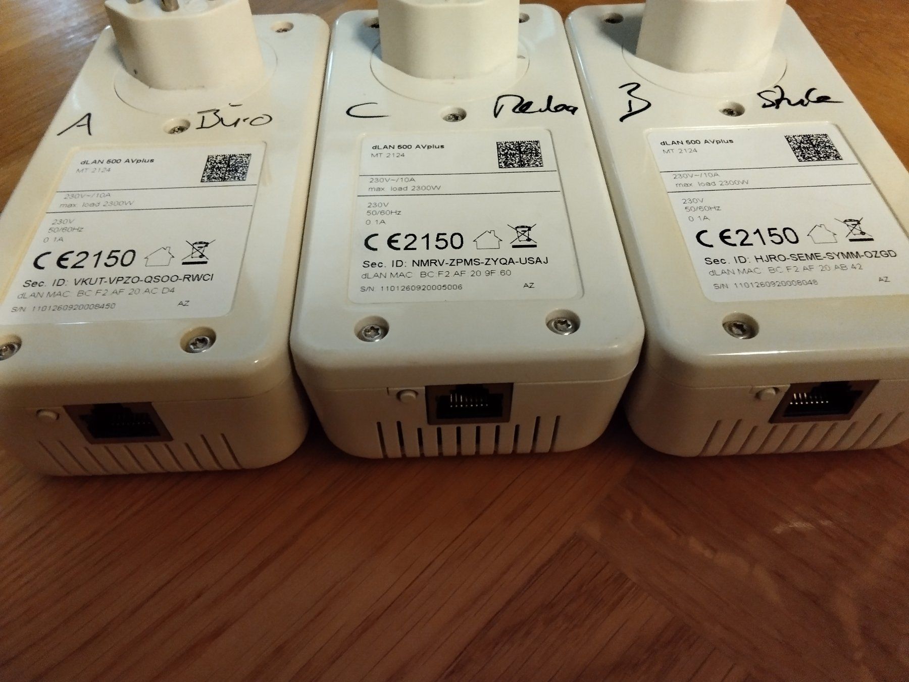 Devolo Lecteurs & Adaptateurs: ab nur 3.--: 3 "Powerline"- Adapter Devolo dLAN 500 AV Plus – D'occasion à Aarau par RUD 2