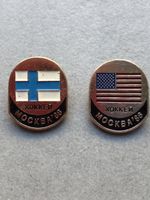Hockey Pin WM 86 USA-Finland