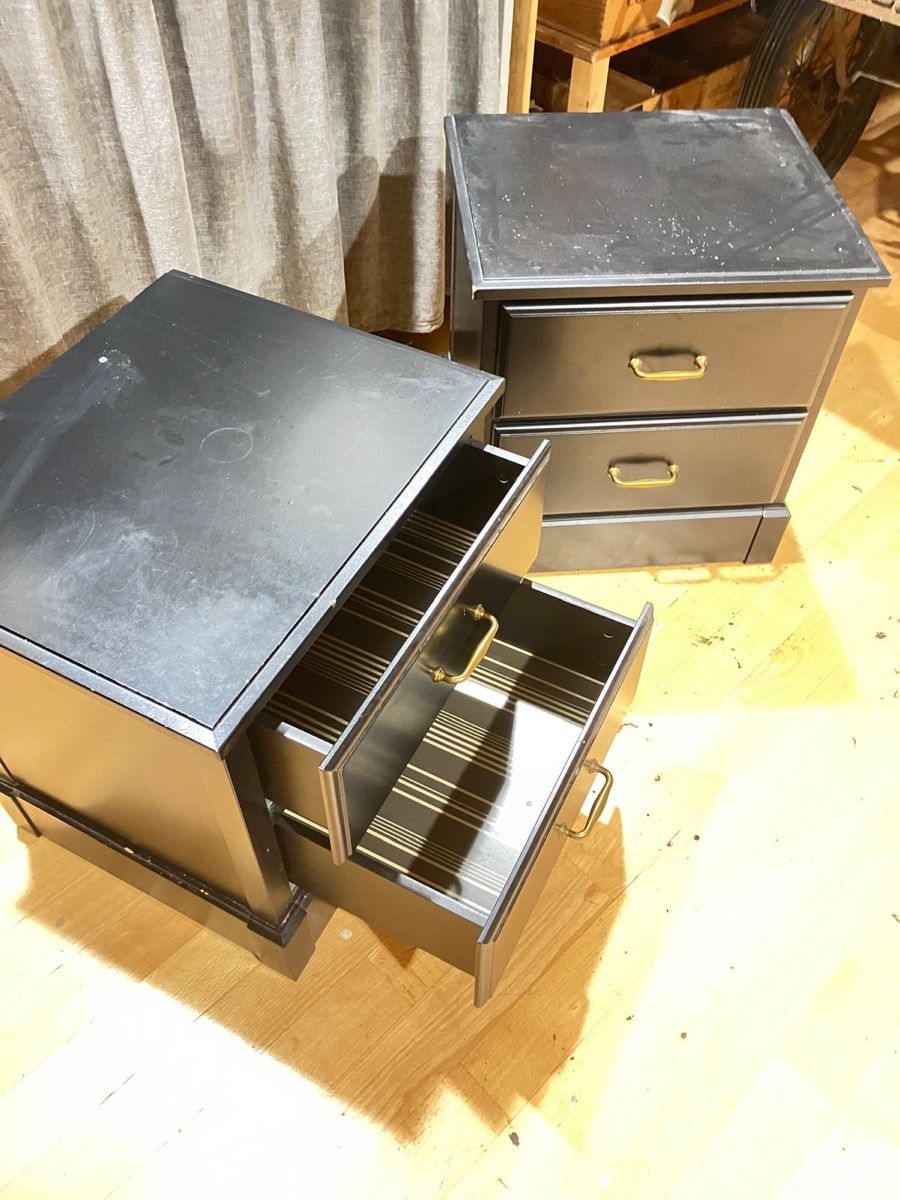 Ikea Nachttische: Nachttische Set Undredal Schwarz – Gebraucht aus Luzern von Annakonda82 1