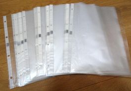 200 Pochettes transparentes