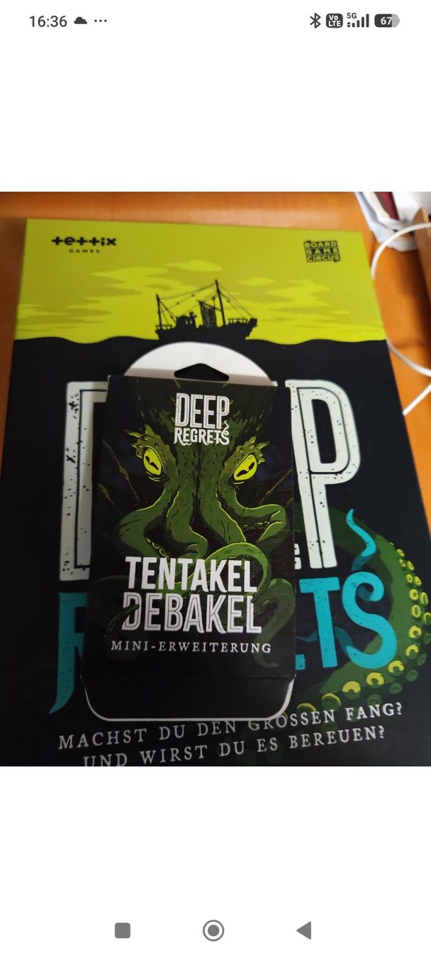 Giochi: Deep Regrets plus Tentakel Debakel Mini-Erweiterung – Usato da AEUGSTERTAL venduto da MarcAltherr 2