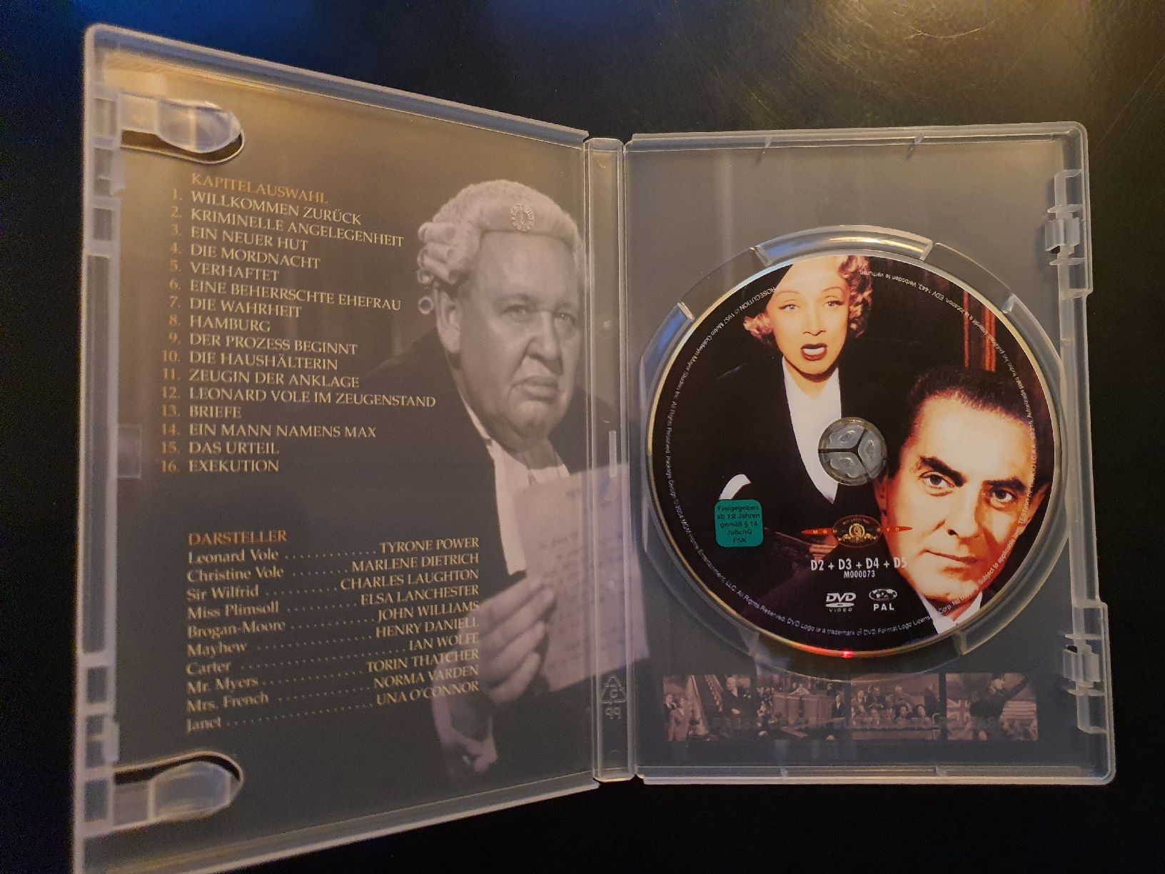 Tutti i DVDs: Witness for the Prosecution DVD – Usato da Zürich venduto da TimZurich1 2