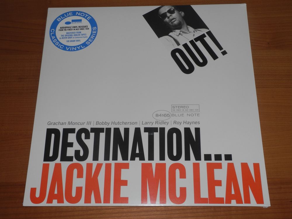 JACKIE McLEAN: DESTINATION - BLUE NOTE - NEU! (Neu und originalverpackt ...