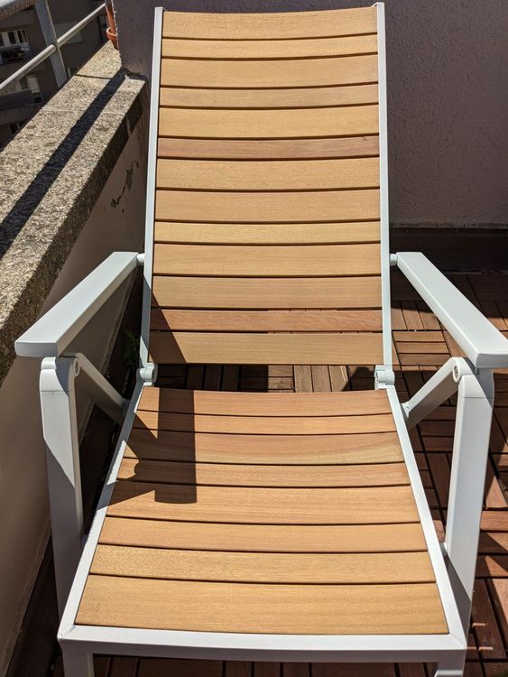 Liegestuhl Ikea Eukalyptusholz/Aluminium Kaufen auf Ricardo
