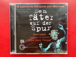 Hörbuch  Dem Täter auf der Spur - 3 Krimis zum Mitraten