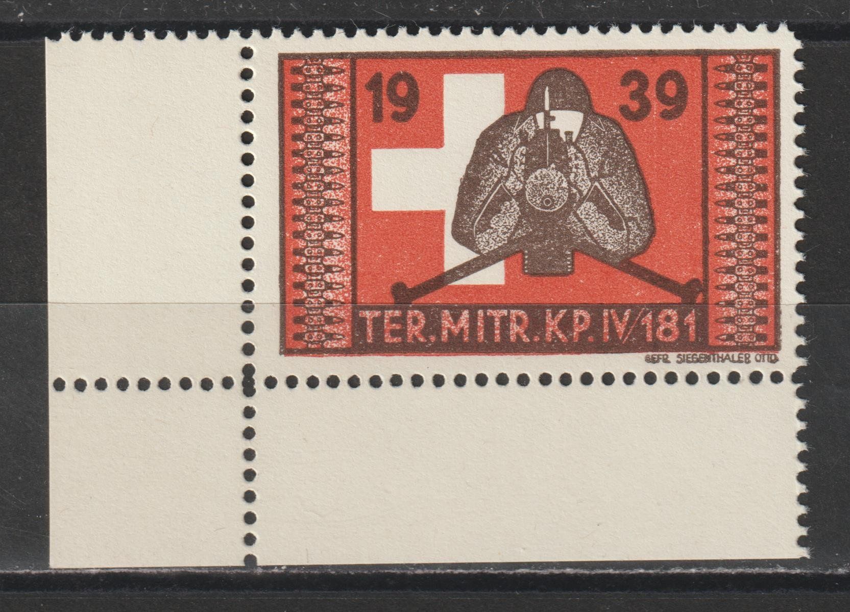 Tous les timbres: Territorial-Trp. Nr. 374/1 ** – D'occasion à Siebnen par Fstaehli
