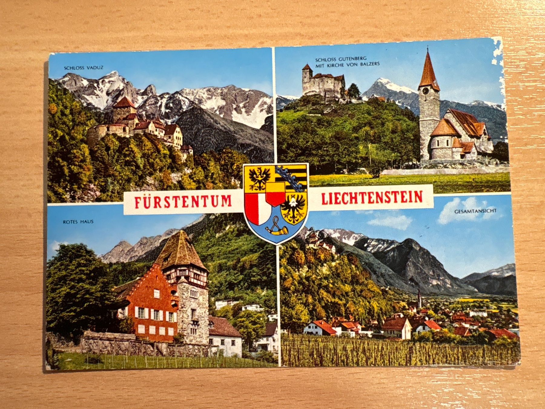 Cartoline postali: Fürstentum Liechtenstein, alte Ansichtskarte – Usato da Ibach venduto da lisch3