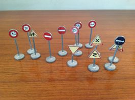 ancien panneaux meccano - dinky toys Verkehrsschild