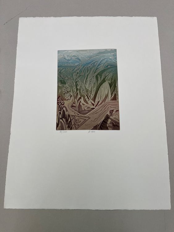 Grafiken & Lithographien: FRANZ EGGENSCHWILER RADIERUNG SIGNIERT NUMMERIERT – Gebraucht aus Gersau von grafik-kunst 1