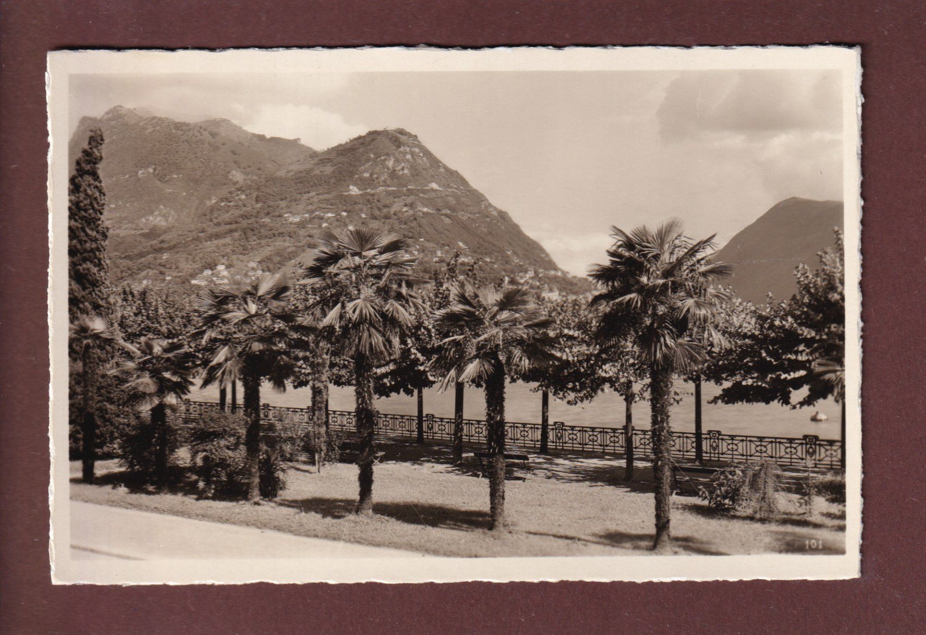 Cartoline postali: LUGANO - Monte Brè – Usato da Pully venduto da nicecards