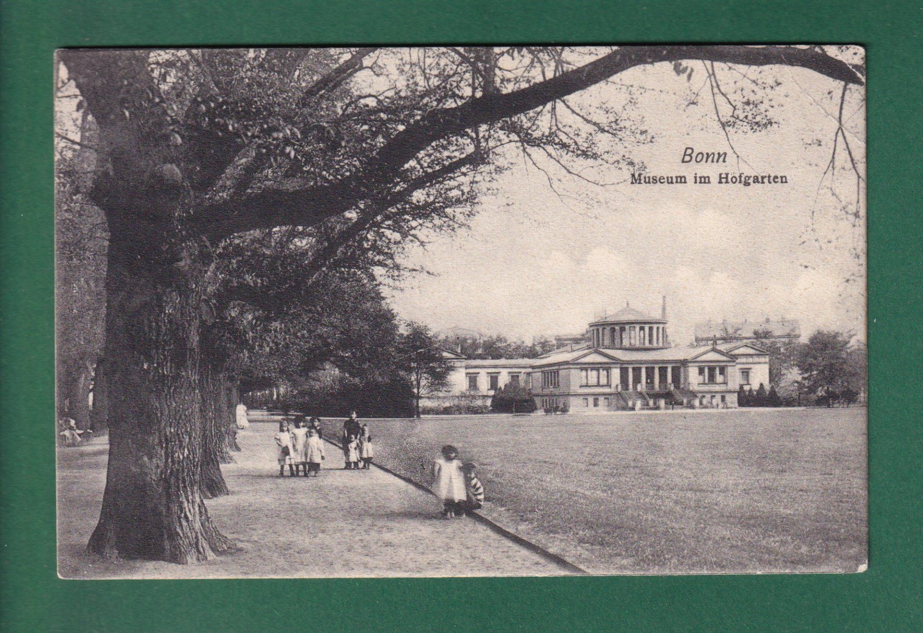 Ansichtskarten: BONN - Museum im Hofgarten - 1908 // Eckbug // – Gebraucht aus Pully von nicecards-shop