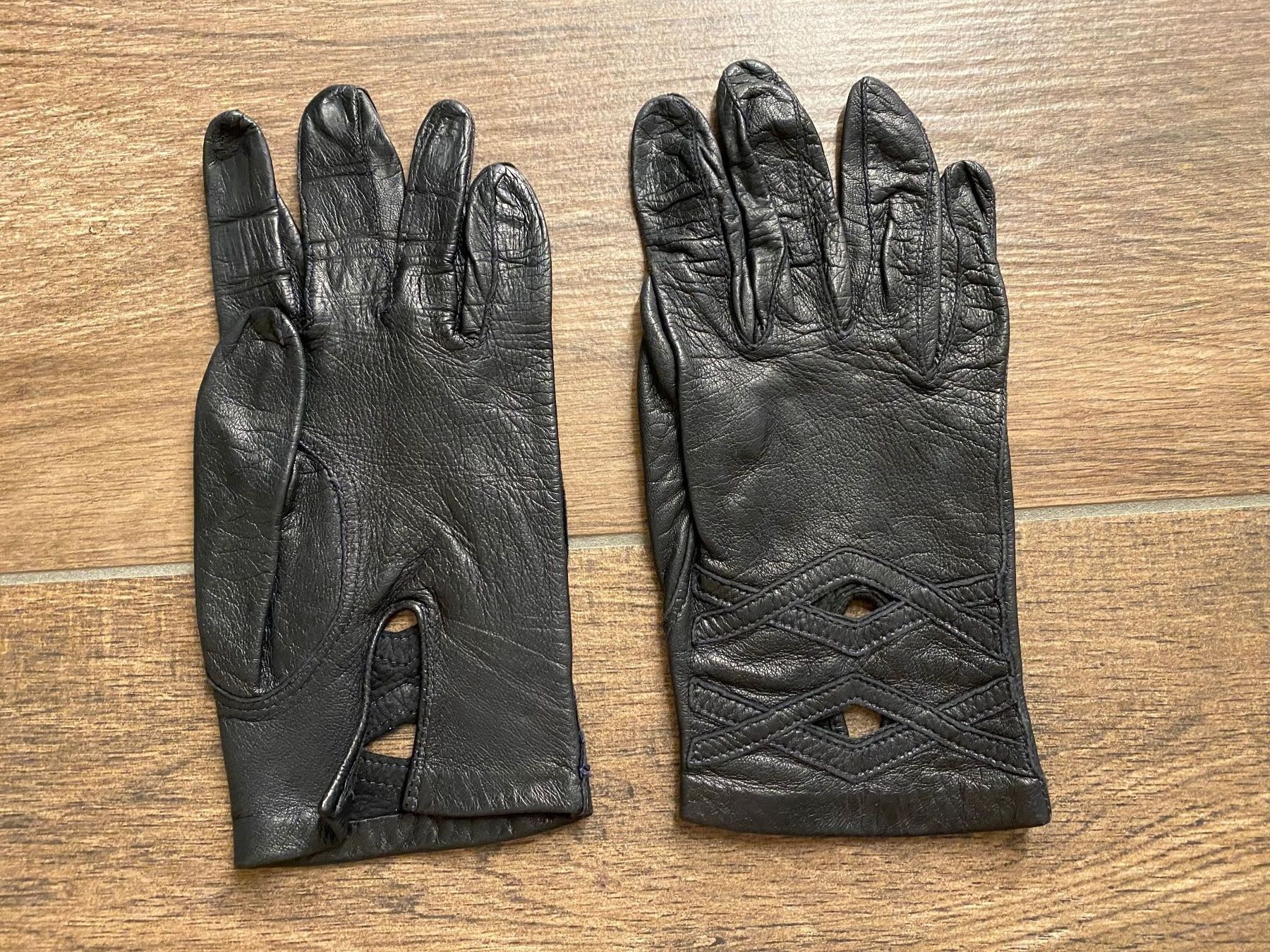 Handschuhe & Handstulpen: Lederhandschuhe Vintage schwarz Gr. 7 – Gebraucht aus Pratteln von a23_j2gs 2
