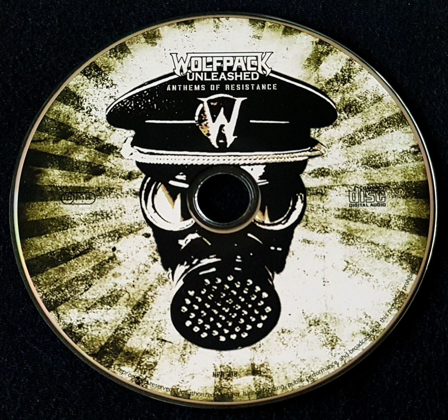 CDs: Wolfpack Unleashed – Anthems Of Resistance - CD - 2007 – Gebraucht aus Uster von Zardodel 2