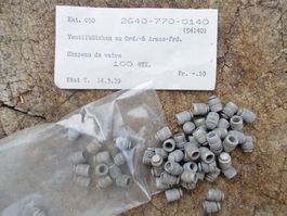 Original VENTILHÜTCHEN zu Ordonnanzrad 05 / Militärvelo