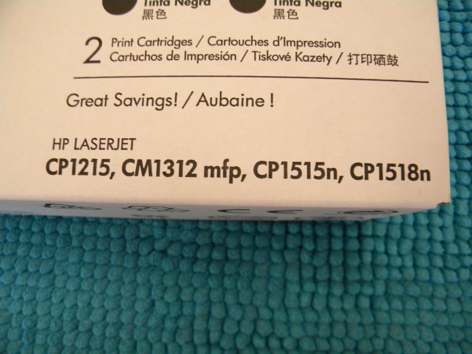 Hewlett Packard Cartucce per stampanti & toner: CB540A  125A – Nuovo e nell'imballaggio originale da Bühler venduto da Wini100 3