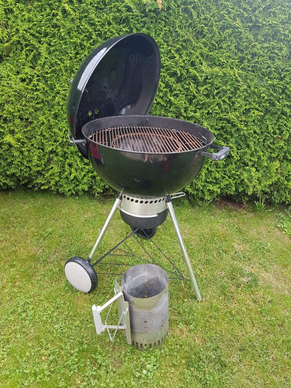 Griglie: Weber Holzkohlegrill – Usato da Samstagern venduto da bue_75nx 1