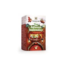 Sonnentor Tee Adventskalender 24 Bio-Tees neuwertig