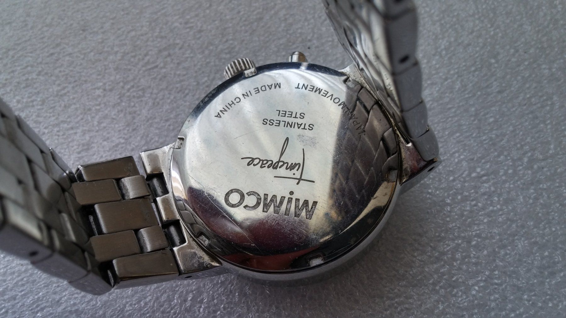 Orologi: Mimco Quarz Edelstahl Uhr – Usato da Zürich venduto da sendbad 4