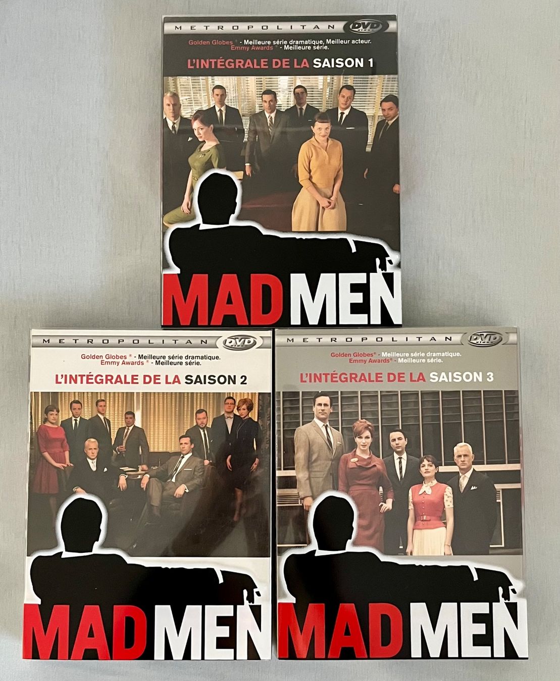 Tutti i DVDs: Mad Men - Saisons 1 à 3 – Usato da Le Crêt-p-Semsales venduto da staglione69