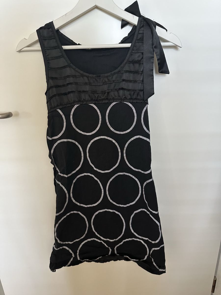 Vestiti: Schwarzes Sommerkleid mit Schleife Grösse M Cavalier – Usato da Reinach BL venduto da Alles_muss_weg00
