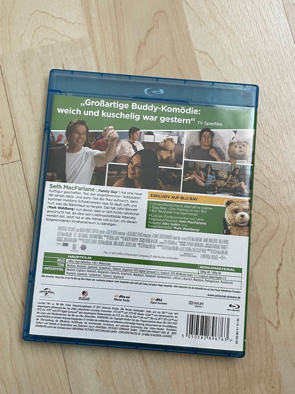Alle DVDs: Ted Blue-ray – Gebraucht aus Zwingen von veilchen_123 1