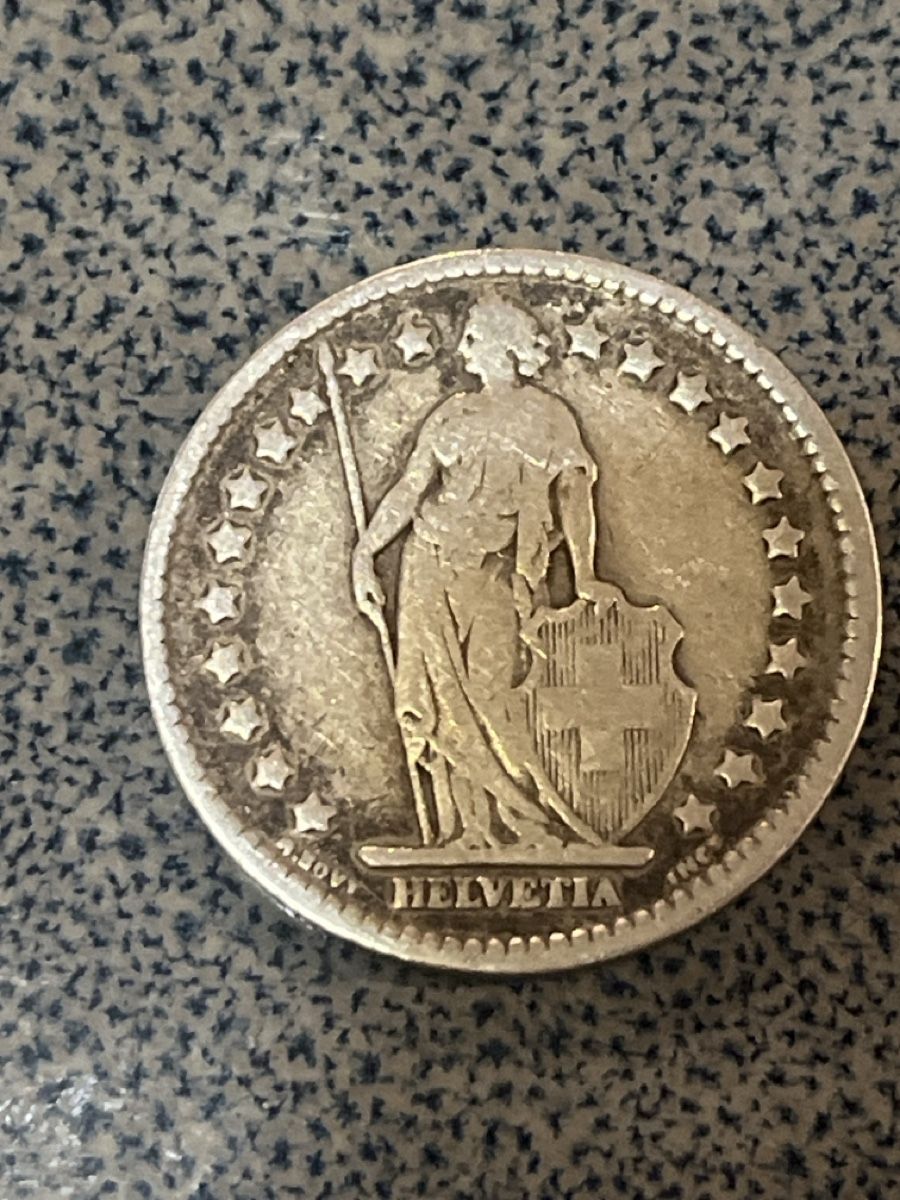 Tutti le monete: Un franc argent 1909 B – Usato da Prangins venduto da Rodard8 1