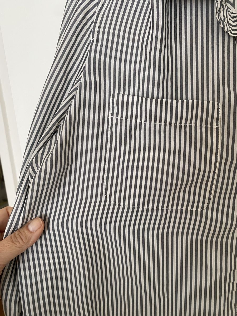 J.Crew Camicette: J.Crew Collection 100% Silk Striped Blouse – Nuovo (secondo la descrizione) da Herrliberg venduto da non_5qdb 3