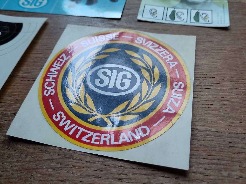 Sticker: Div. Aufkleber SIG, SIG-Sauer & Armee – Nuovo (secondo la descrizione) da Muttenz venduto da Laeckerlihamschter 5