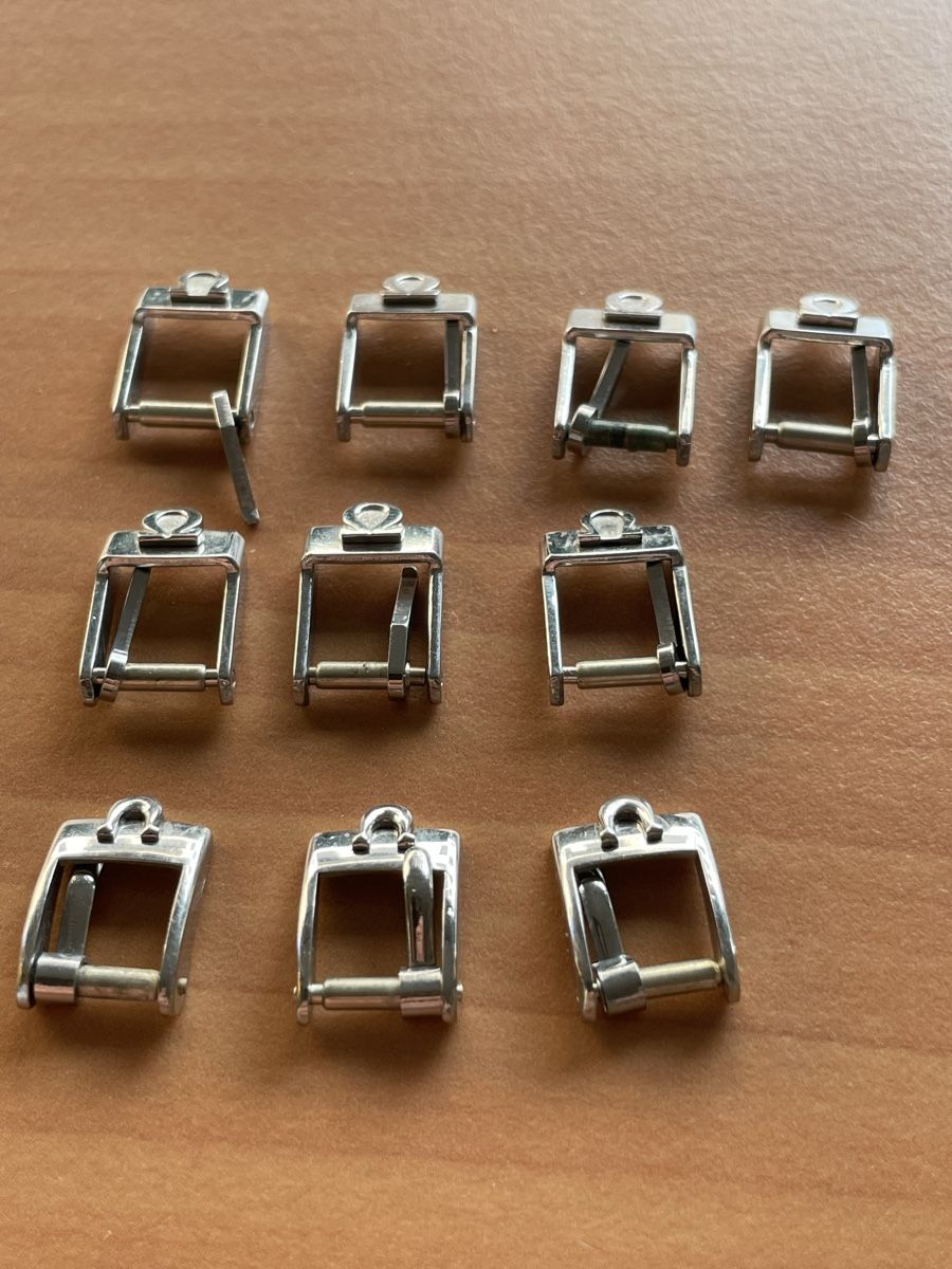 Omega Orologi: 10 Omega Schliessen,stahl neu – Nuovo (secondo la descrizione) da zürich venduto da Michelbourquin 1