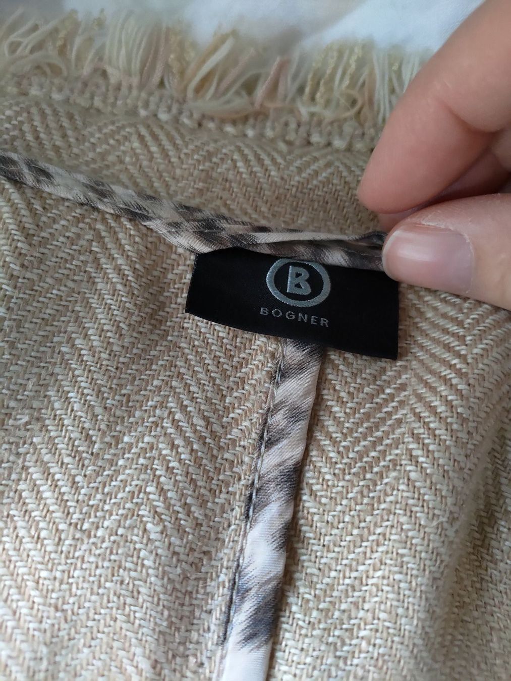 Bogner Giacche: Damen Leinenjacke - BOGNER - Gr. 38 – Usato da Untervaz venduto da Lyraia 7