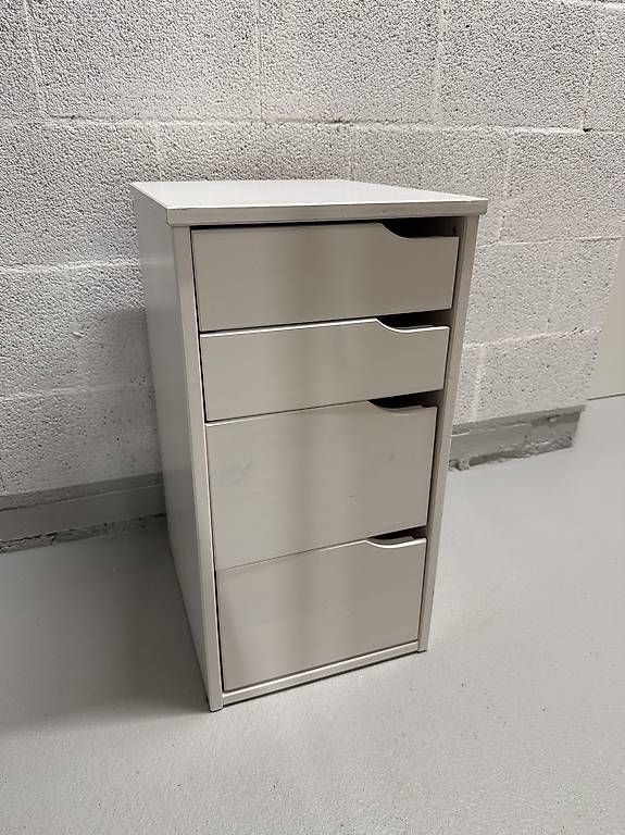 Cassettiere: Kommode Rollcontainer mit 4 Schubladen – Usato da Niederuzwil venduto da Karakan155