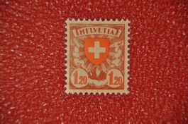 164 Abart HFLVETIA postfrisch
